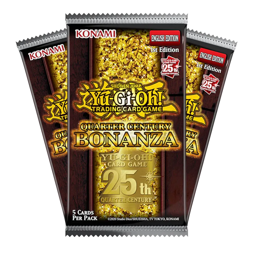 Yu-Gi-Oh!: Quarter Century Bonanza Booster Box Display