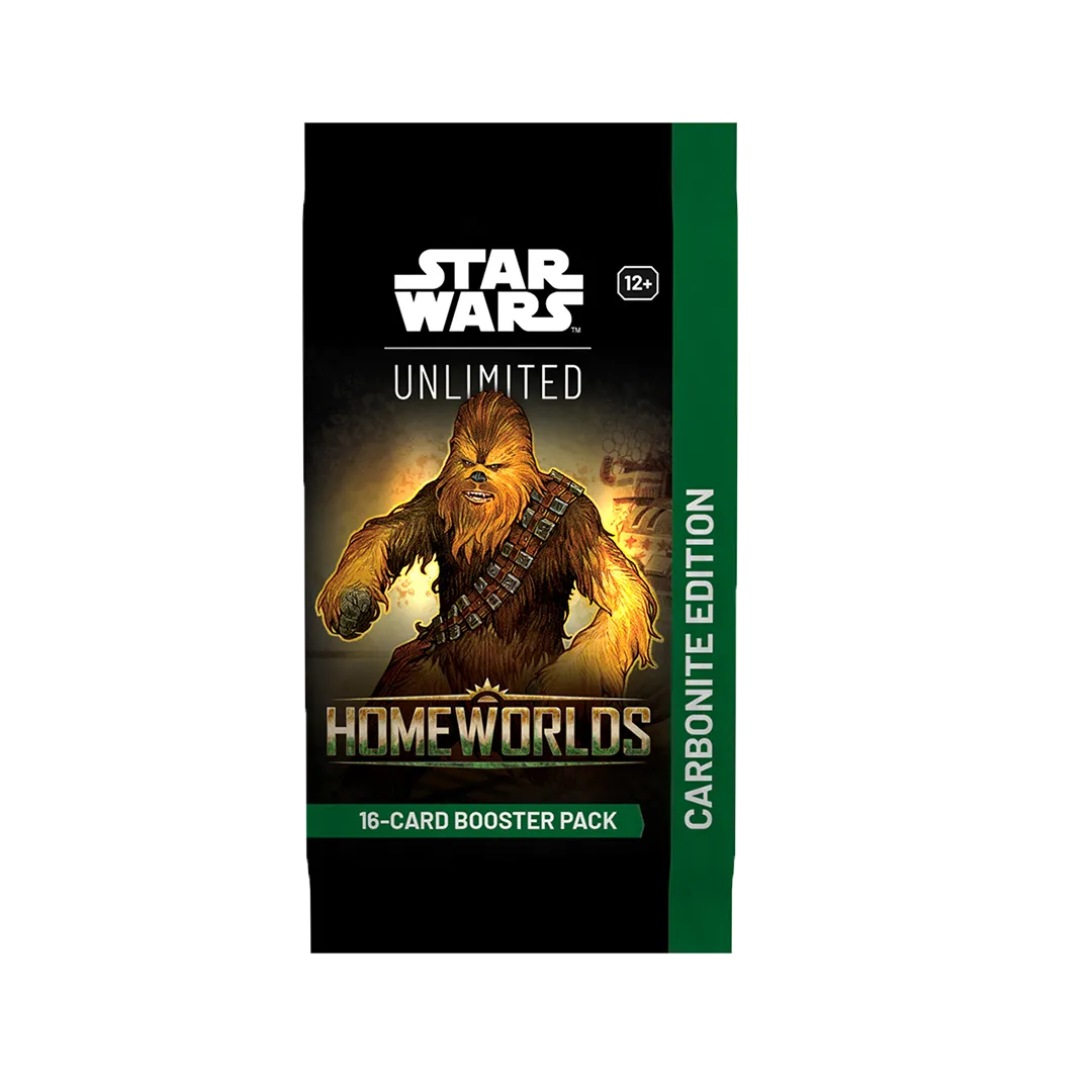 Star Wars Unlimited: Homeworlds Carbonite Booster Box