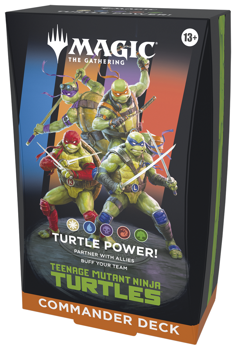 Magic The Gathering: Teenage Mutant Ninja Turtles Commander Deck (1)