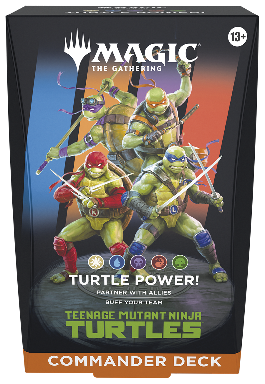 Magic The Gathering: Teenage Mutant Ninja Turtles Commander Deck (1)