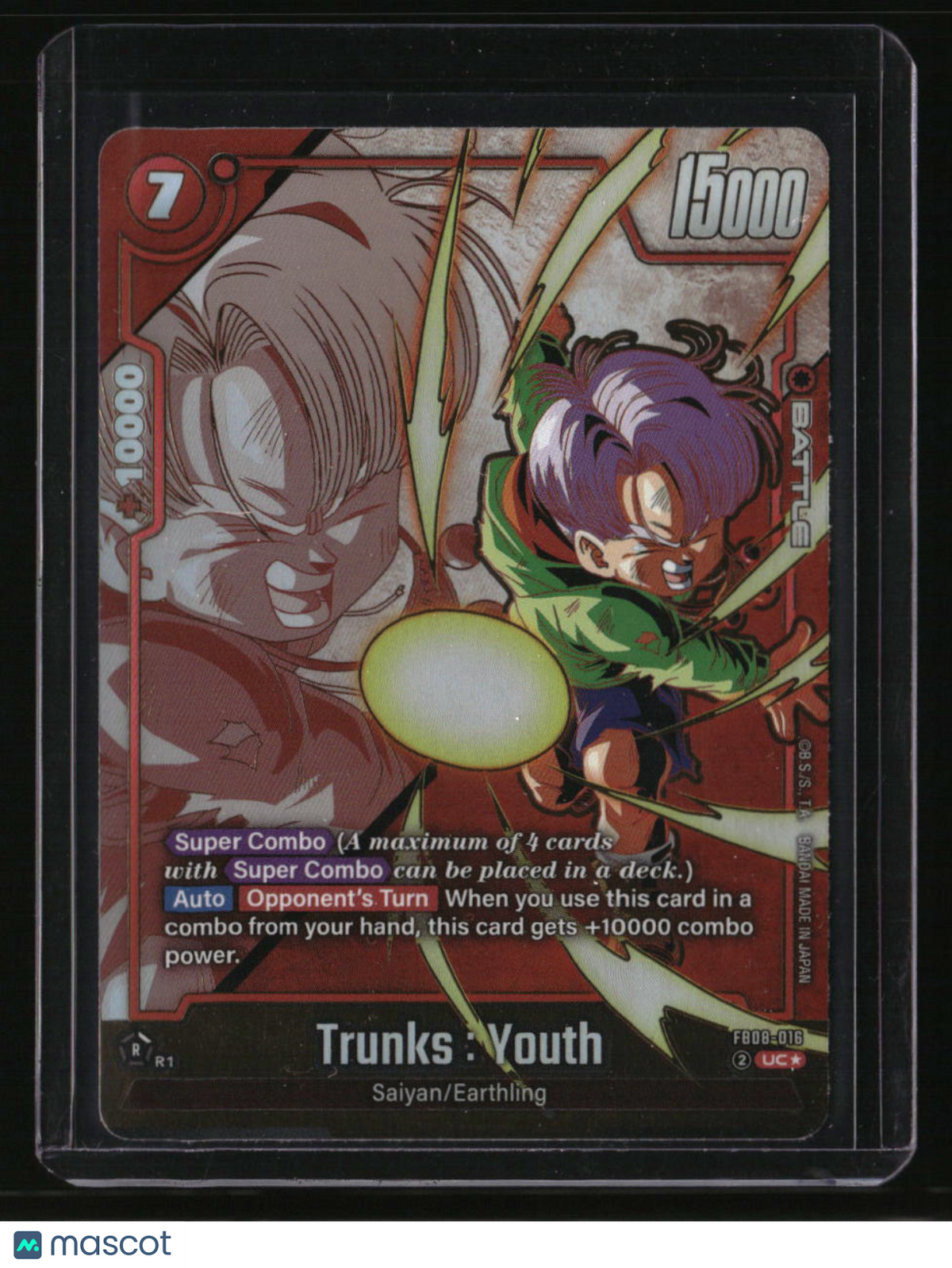 Saiyan's Pride Trunks: Youth (Alternate Art)