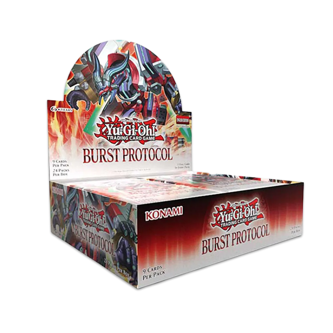 Yu-Gi-Oh!: Burst Protocol Booster Box Display