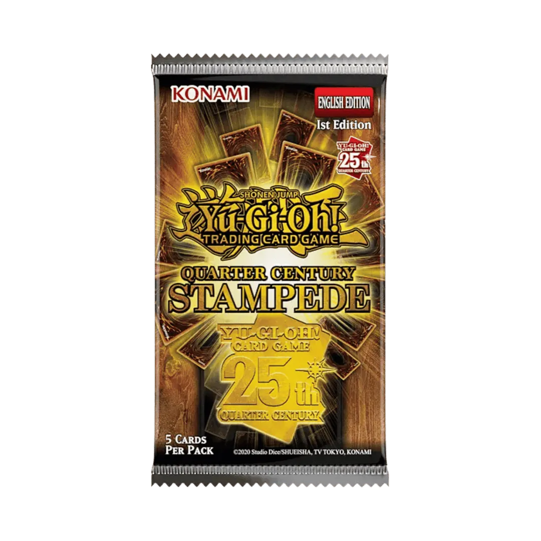 Yu-Gi-Oh!: Quarter Century Stampede Booster Box Display