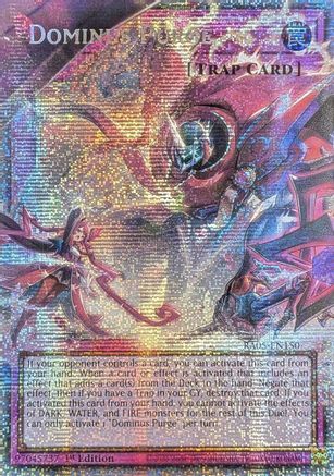 Dominus Purge (Starlight Rare) - RA05-EN150 Starlight Rare 1st Edition