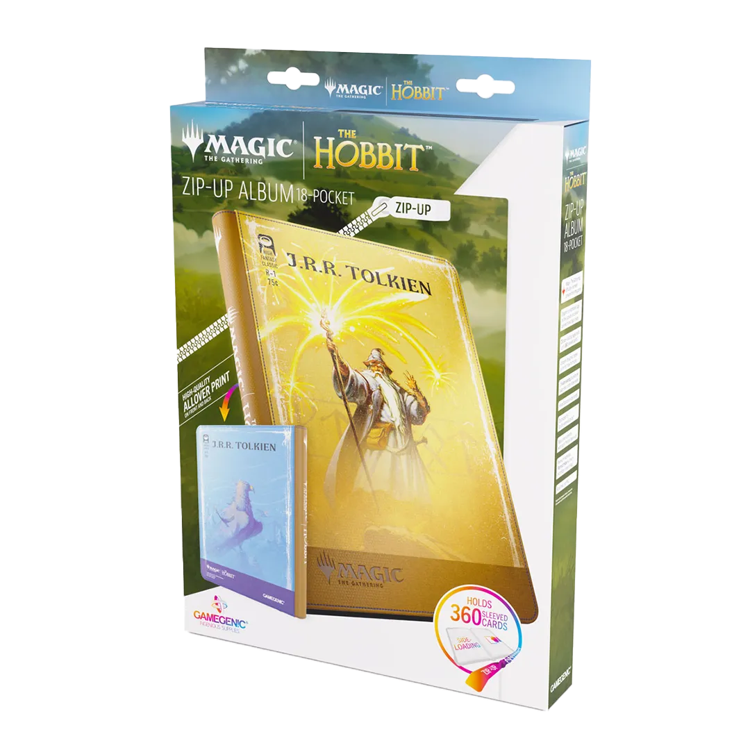 GameGenic - Magic: The Gathering The Hobbit Zip-Up Album 18-Pocket