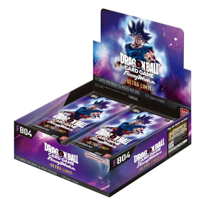 Dragon Ball Super Card Game Fusion World FB04 Ultra Limit Booster Box (Creased Box)