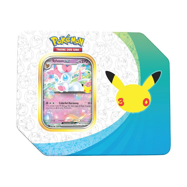 Pokémon TCG: 30th Celebration 5 Booster Tin (Assorted)