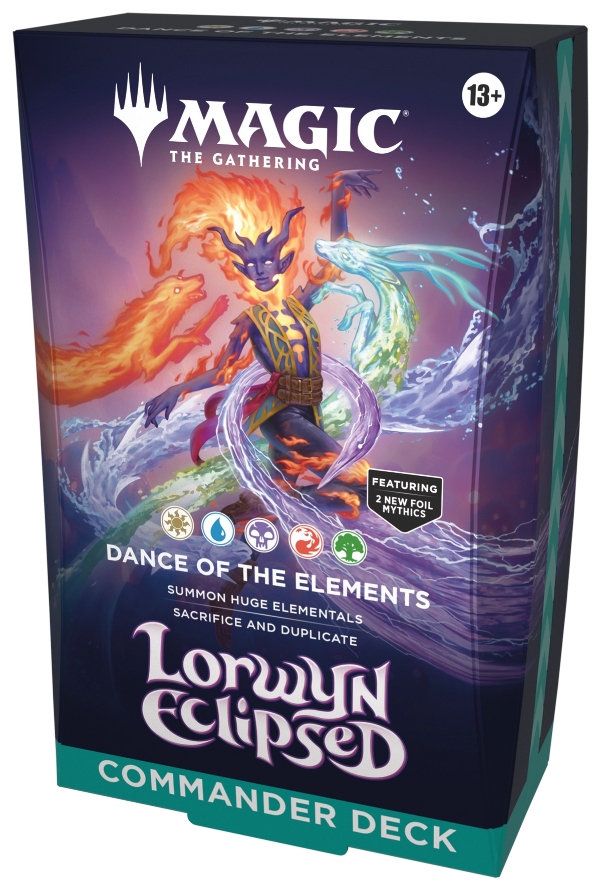Magic The Gathering: Lorwyn Eclipsed Commander Deck Display (Set of 2)