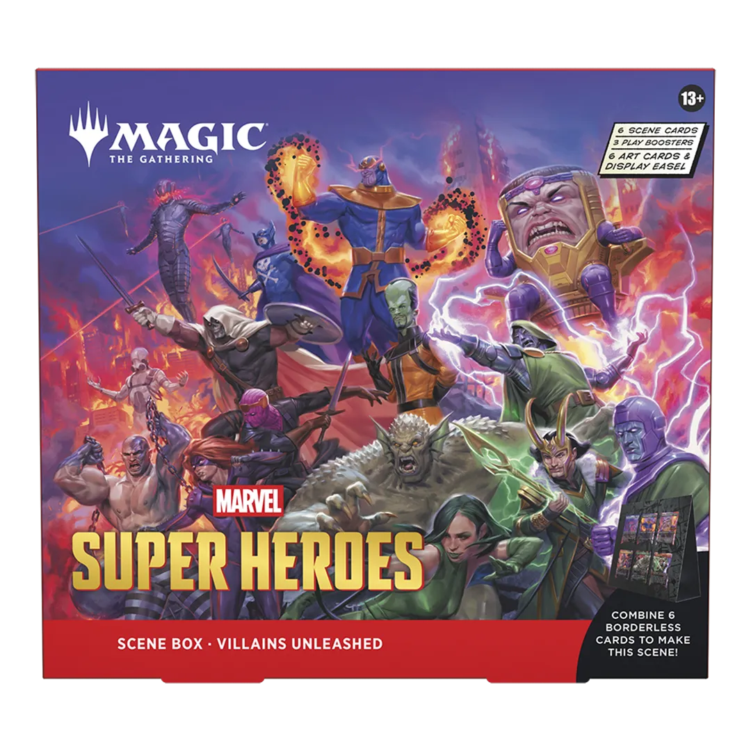 Magic: The Gathering - Marvel Super Heroes Scene Boxes [Set of 2]