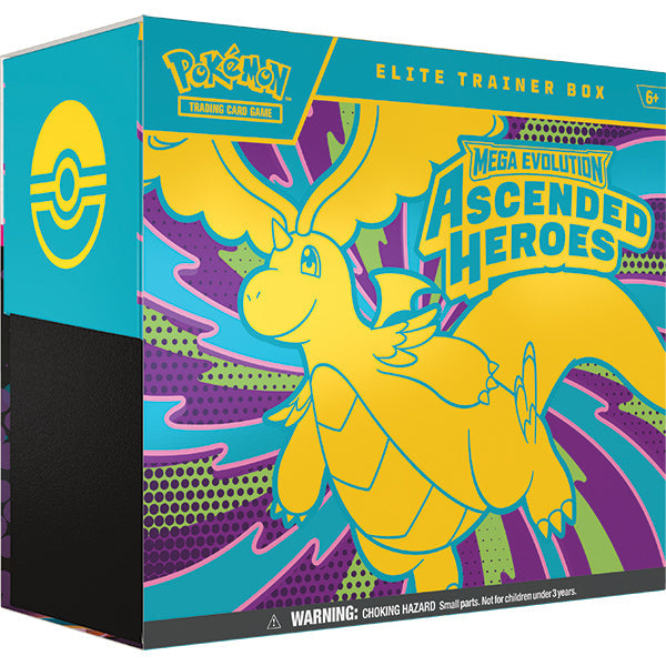 Pokemon TCG: Mega Evolution - Ascended Heroes Mega Dragonite ex Elite Trainer Box