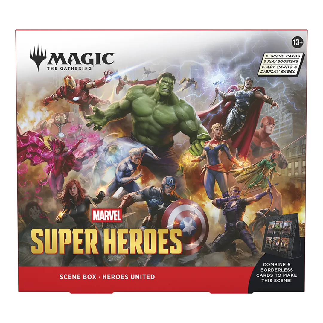 Magic: The Gathering - Marvel Super Heroes Scene Boxes [Set of 2]