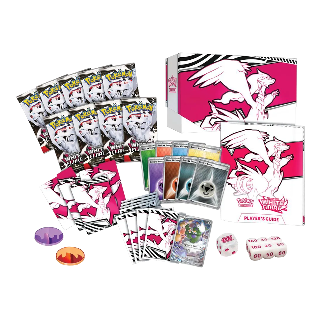 White Flare Elite Trainer Box