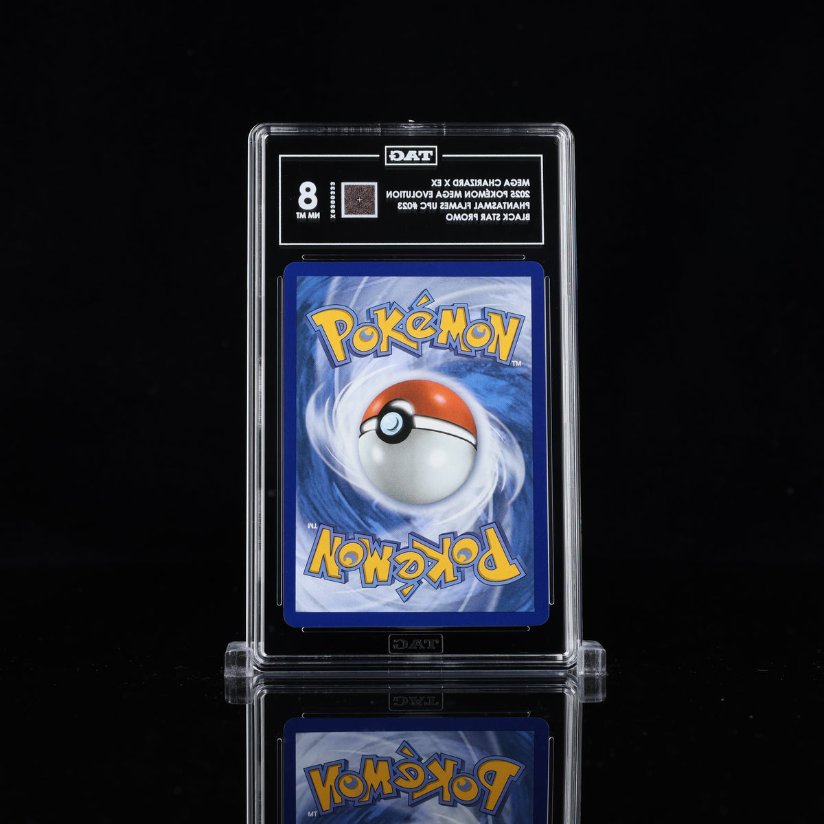 MEGA CHARIZARD X EX 2025 POKÉMON MEGA EVOLUTION BLACK STAR PROMOS #023 TAG 8