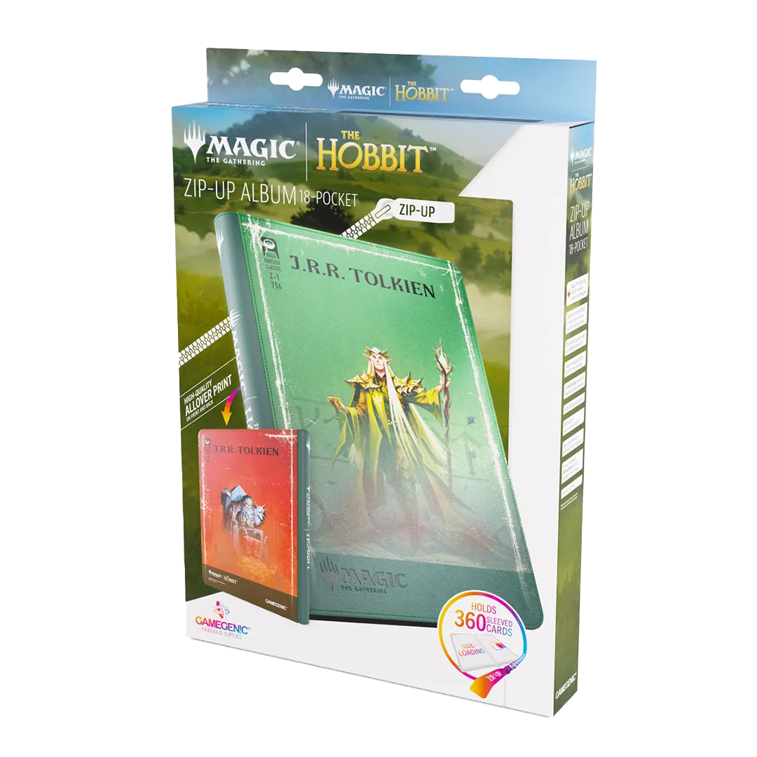 GameGenic - Magic: The Gathering The Hobbit Zip-Up Album 18-Pocket