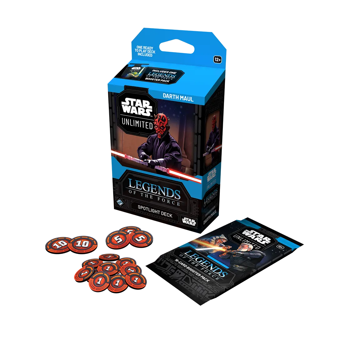 Star Wars Unlimited: Legends of the Force Spotlight Deck [Darth Maul]