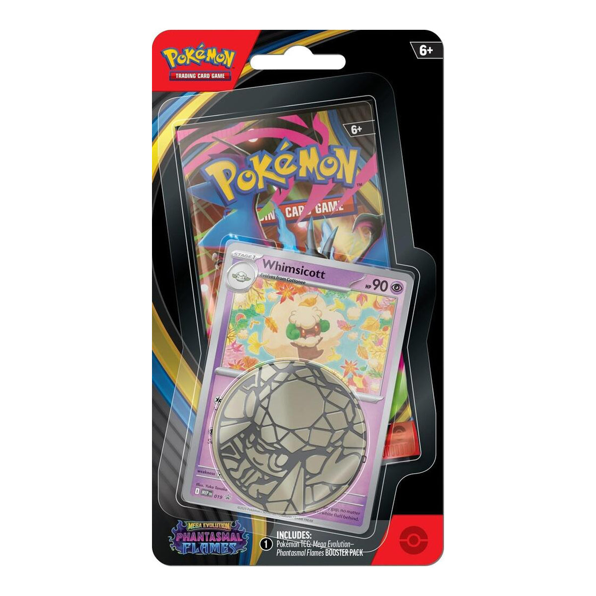 Pokémon TCG: Mega Evolution - Phantasmal Flames Checklane Blister