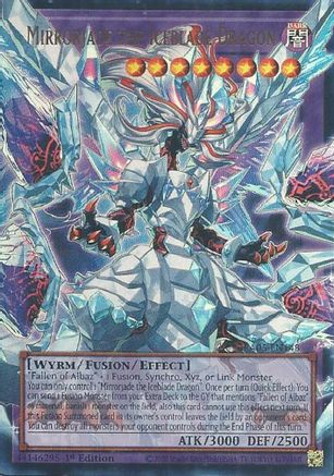 Mirrorjade the Iceblade Dragon - RA05-EN148 Ultra Rare 1st Edition