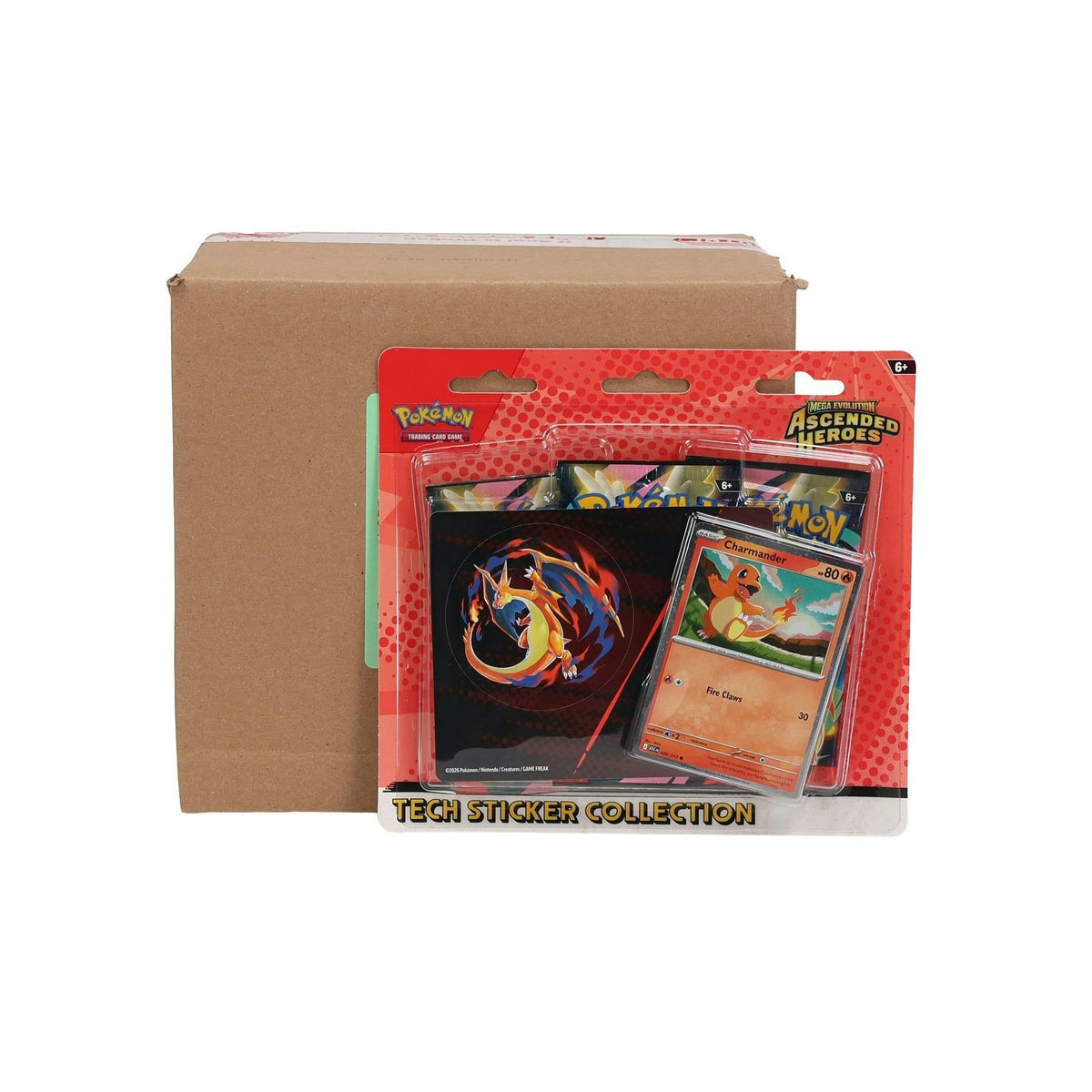Pokémon TCG: Mega Evolution - Ascended Heroes Tech Sticker Collection Sealed Display