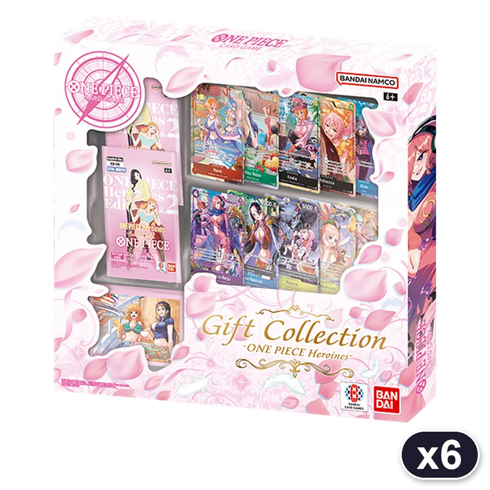 One Piece Card Game: Gift Collection - Heroines [GC 2026] - Display (6 Sets)