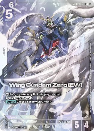 Wing Gundam Zero (EW) (LR+) (GD05-067) - Holofoil