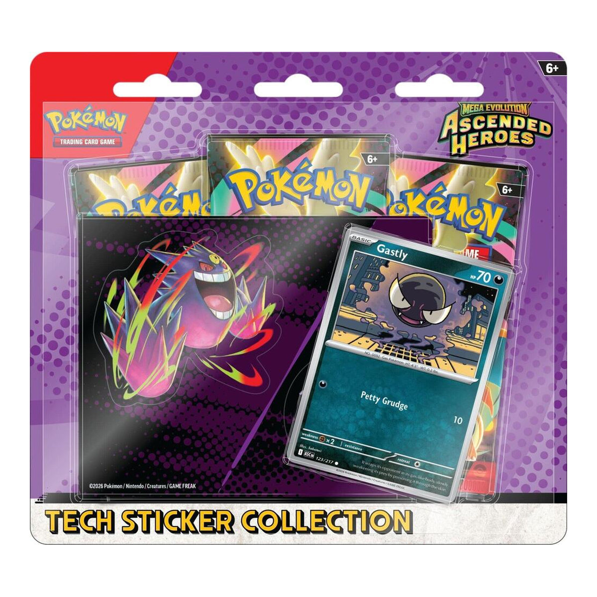 Pokémon TCG: Mega Evolution Ascended Heroes Tech Sticker Collection (Assorted)