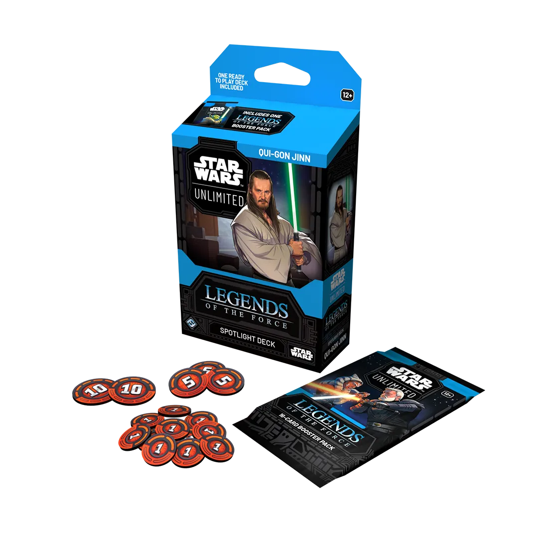 Star Wars Unlimited: Legends of the Force Spotlight Deck [Qui-Gon Jinn]