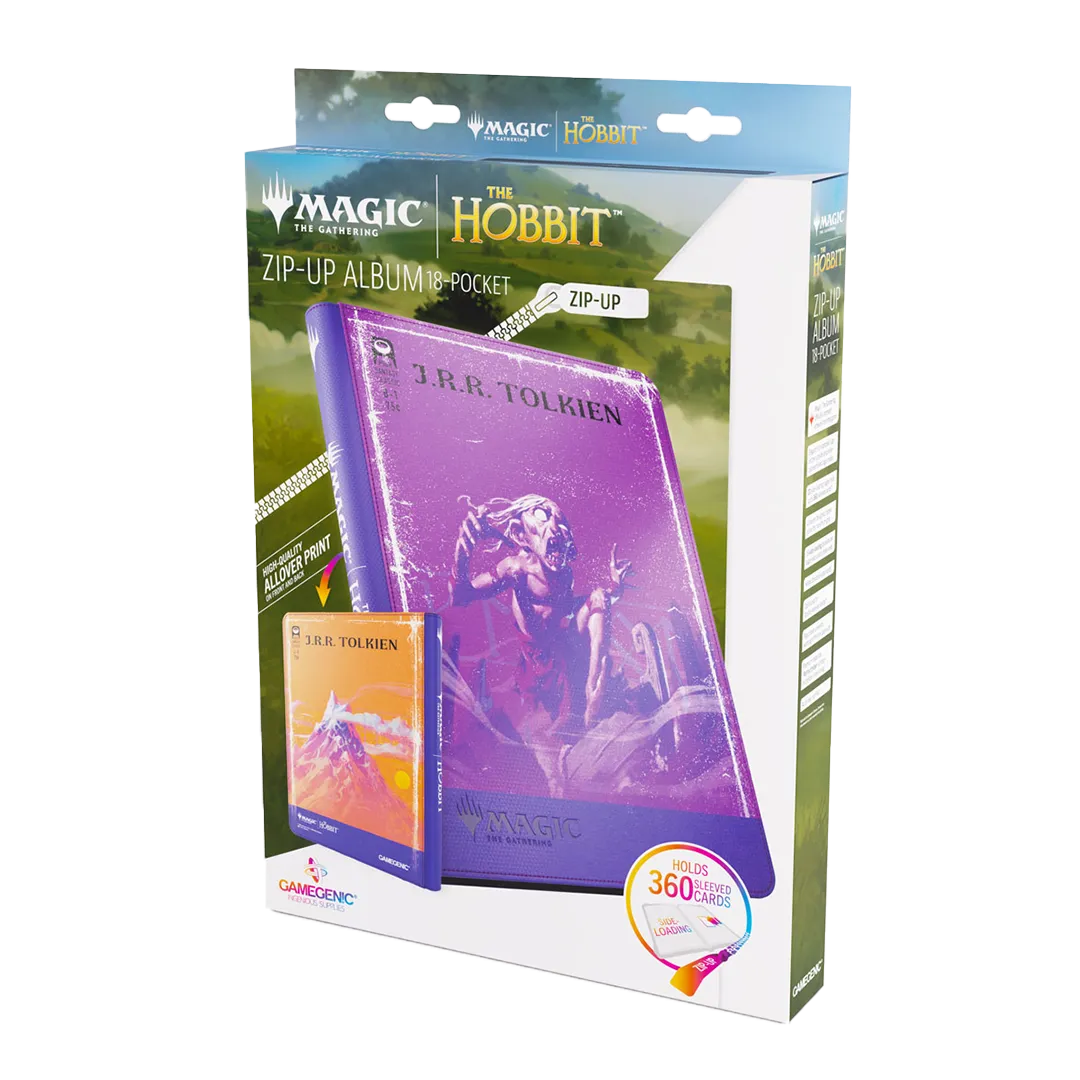 GameGenic - Magic: The Gathering The Hobbit Zip-Up Album 18-Pocket