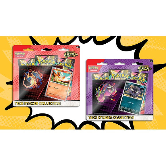 Pokémon TCG: Mega Evolution - Ascended Heroes Tech Sticker Collection Sealed Display