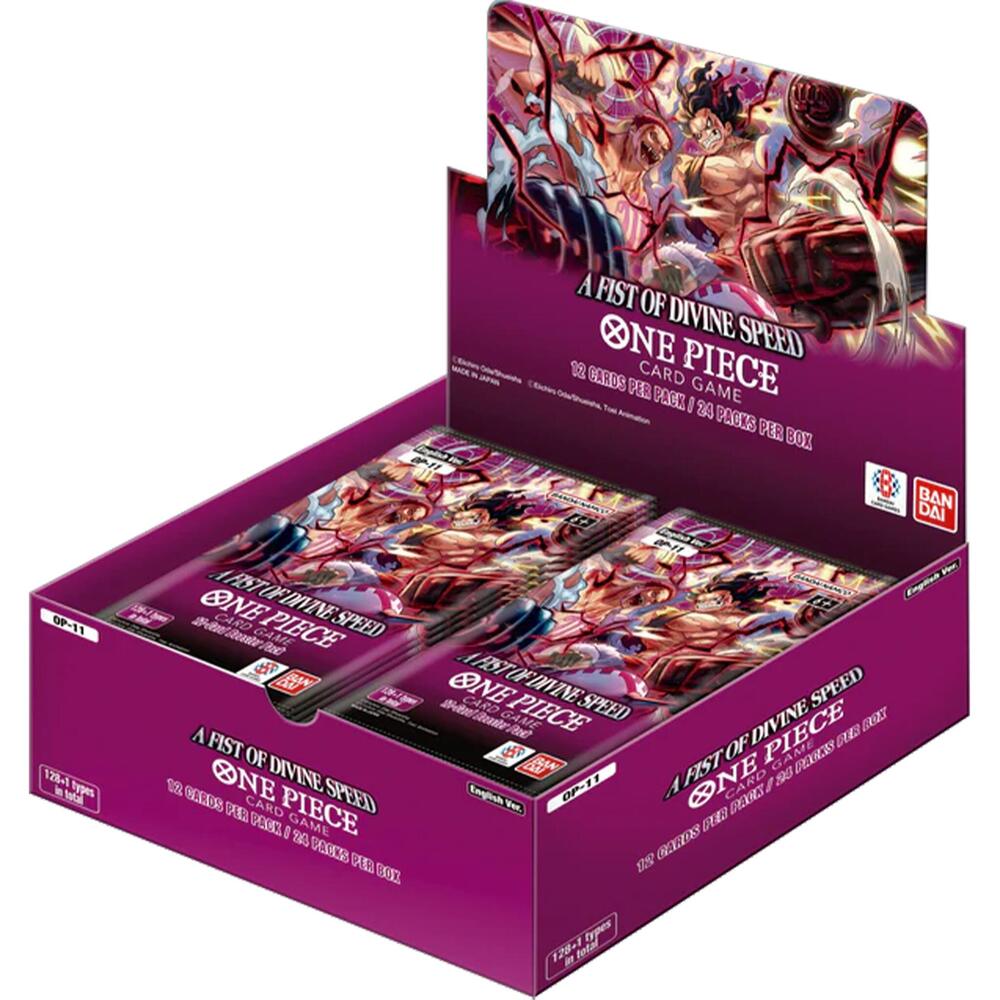 One Piece Card Game: A Fist of Divine Speed Booster Box (OP-11) [English]