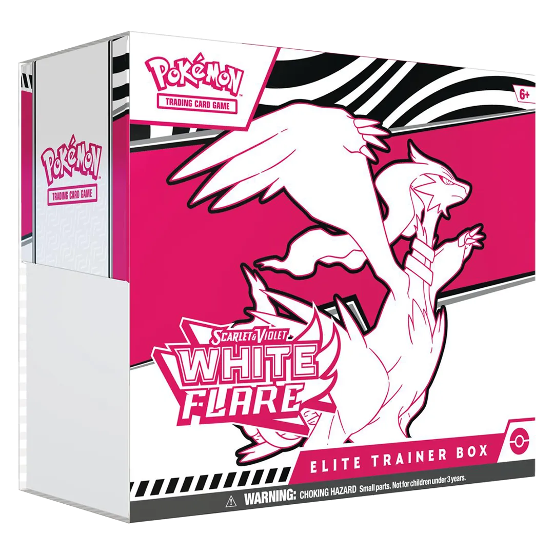 White Flare Elite Trainer Box