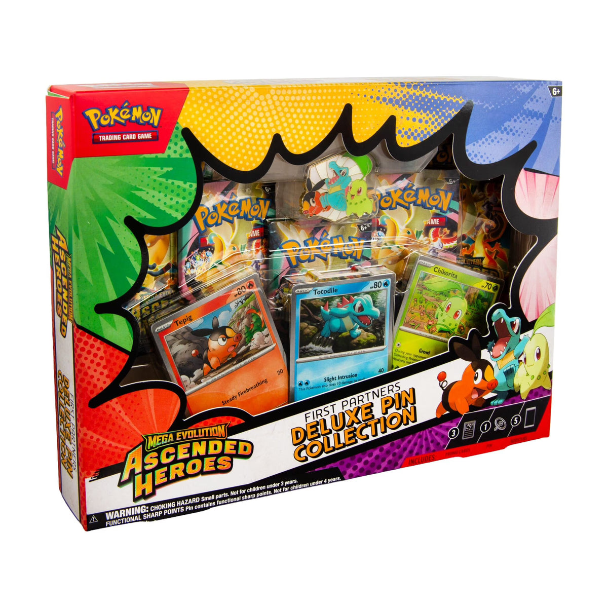 Pokémon TCG: Mega Evolution – Ascended Heroes Deluxe Pin Collection