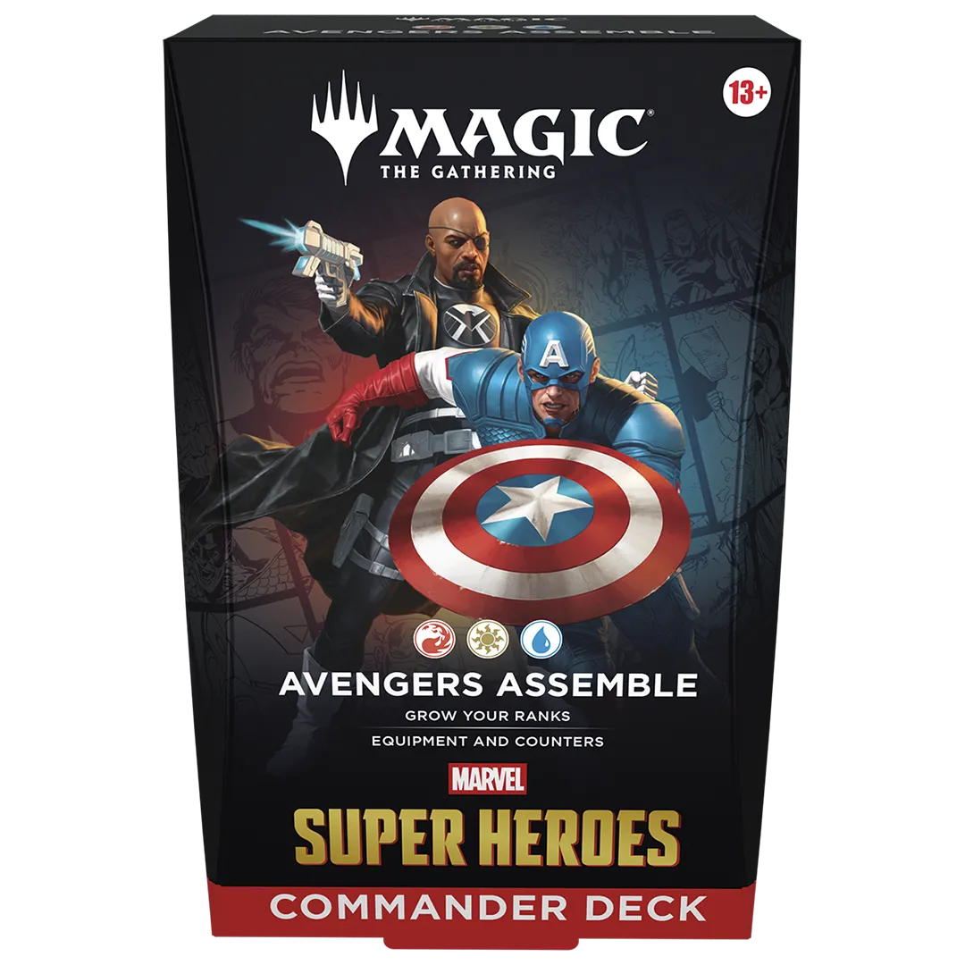 Magic: The Gathering - Marvel Super Heroes Commander Decks [Set of 4]