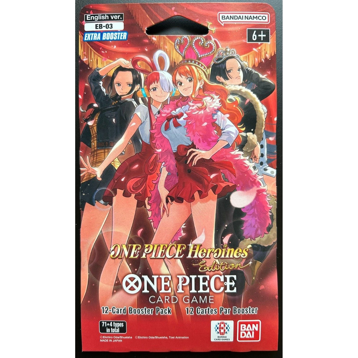One Piece Card Game: Heroines Edition Sleeved Booster Pack (EB-03) [English]