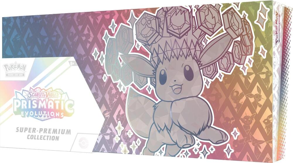 Pokemon: Scarlet and Violet - Prismatic Evolutions Super Premium Collection Box